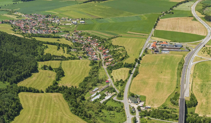 2. fotografia fotogalérie Beharovce from the sky